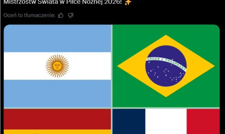 Oto CZTERECH PÓŁFINALISTÓW MŚ 2026 według AI!